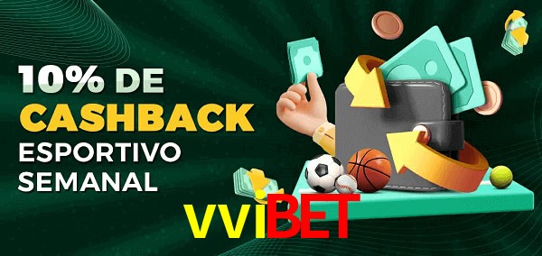 10% de bônus de cashback na vvibet